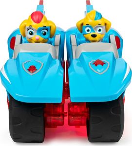 Spin Master Psi Patrol Mighty Twins 2 figurki+transformujący pojazd 2w1 5