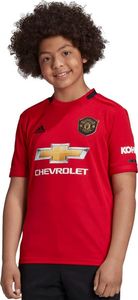 Adidas Koszulka chłopięca Manchester Fc Home Jsy Y czerwona r. 164cm (DW4138) 1
