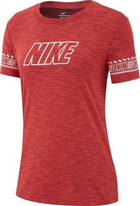 Nike Koszulka damska Dri Fit czerwona r. M (AQ3259 850) 1