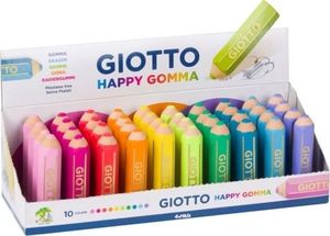 Giotto gumka ołówek happy w pojemniku 40 szt 1