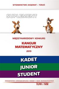 Matematyka z wesołym kangurem Suplement 2019 Kadet/Junior/Student 1