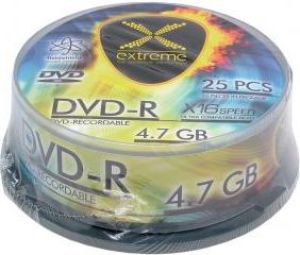 Extreme DVD-R 4.7 GB 16x 25 sztuk (E5905784764375) 1