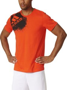 Adidas Koszulka męska X Tee Gra pomarańczowa r. M (AX7191) 1