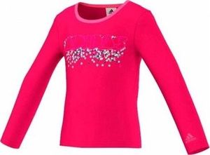 Adidas Koszulka dziecięca Lg Ri różowa r. 104 (M66814) 1