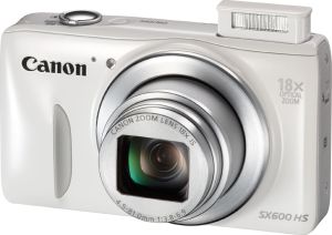 Aparat cyfrowy Canon PowerShot SX600 HS Biały 5