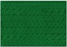 ARTDRUK Cyfry samoprzylepne 2 cm zielone 1
