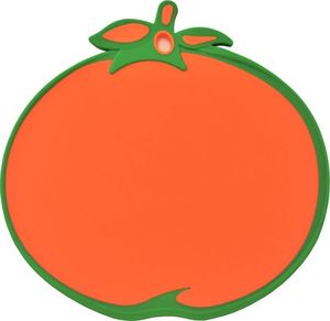 Deska do krojenia Tadar plastikowa Colorino Pomarańcza 28.5x27.5cm 1