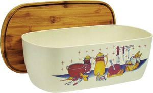 Chlebak Brunhoff bambusowo-melaminowy z deską do krojenia (1023) 2