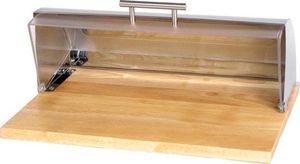 Chlebak KingHoff bambusowo-stalowy z deską do krojenia (KH-3210) 5