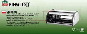 Chlebak KingHoff stalowy  (KH-3200) 5