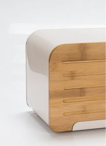 Chlebak Konighoffer bambusowo-stalowy z deską do krojenia 3