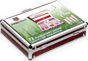 KingHoff SZTUĆCE KINGHOFF 72 ELE. SATYNA KH-3565 3