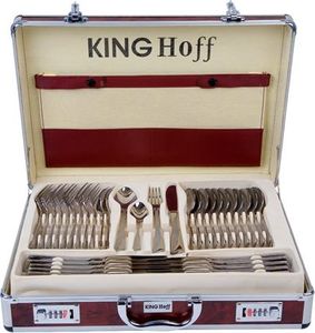 KingHoff SZTUĆCE KINGHOFF 72 ELE. SATYNA KH-3565 6