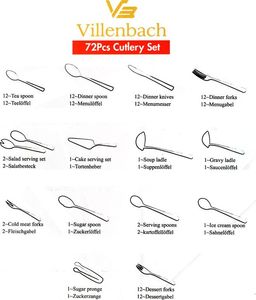 Villenbach SZTUĆCE VILLENBACH 72 ELE SATIN [VB-712X] (ELEGANT) 6