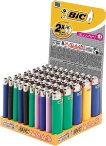 Bic Zapalniczka 3 Slim na krzesiwo tacka 1szt.830614 1