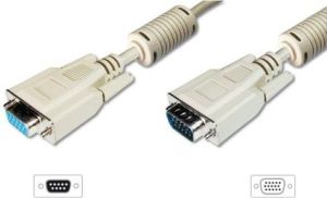 Kabel Digitus D-Sub (VGA) - D-Sub (VGA) 5m szary (AK-310203-050-E) 1