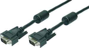 Kabel LogiLink D-Sub (VGA) - D-Sub (VGA) 10m czarny (CV0016) 1