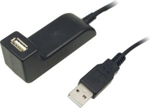 Kabel USB LogiLink przedłużacz ze stacją dokującą 1,5m (CU0036) 1