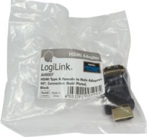 Adapter AV LogiLink HDMI - HDMI czarny (AH0007) 2