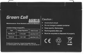 Green Cell Akumulator AGM VRLA 6V 10Ah (AGM16) 4