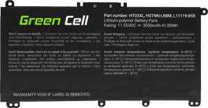 Bateria Green Cell HT03XL HP (HP163) 3