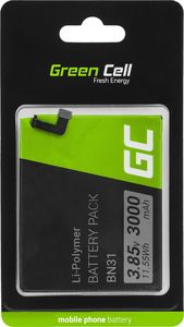 Bateria Green Cell BN31 do Xiaomi Mi A1, 5X, Note 5A, Redmi S2 (BP100) 1