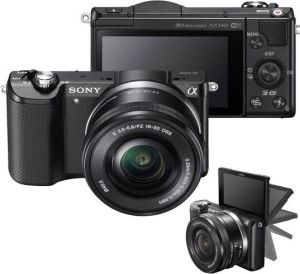 Aparat Sony ILCE-5000LB +16-50 mm f/3.5-5.6 2