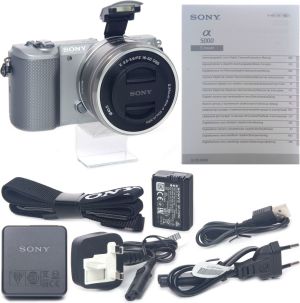 Aparat Sony Alpha A5000 + 16- 50 silver 4