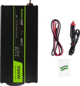 Przetwornica Green Cell 24V/230V 500W 3