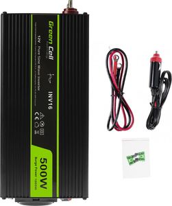 Przetwornica Green Cell 12V/230V 500W 3