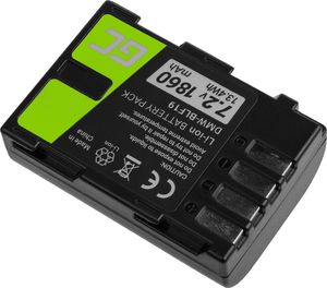 Akumulator Green Cell Bateria Green Cell ® DMW-BLF19 do Panasonic Lumix DC-G9 DC-GH5 DC-GH5s DMC-G9 DMC-GH3 DMC-GH4 7.2V 1860mAh 2