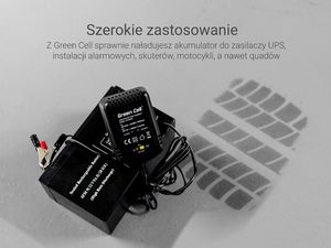 Green Cell Ładowarka, Prostownik Green Cell do akumulatorów 2V / 6V / 12V (0.6A) 4