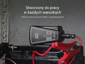 Green Cell Automatyczna Ładowarka, Prostownik Green Cell do akumulatorów 6V / 12V (1A) 4