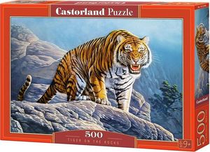 Castorland Puzzle 500 Tygrys na skłach 1