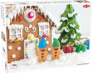 Tactic Puzzle 1000 Christmas gingerbread house 1