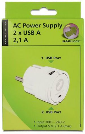 Ładowarka Delock Adapter USB (62516) 2
