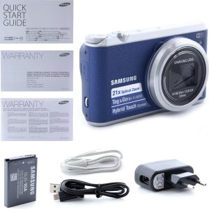 Aparat cyfrowy Samsung WB350F niebieski (EC-WB350FBPUE3) 10