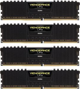Pamięć Corsair Vengeance LPX, DDR4, 128 GB, 2666MHz, CL16 (CMK128GX4M4A2666C16) 1