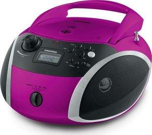 Radioodtwarzacz Grundig GRB 3000, CD Player (pink / silver, FM radio, CD-R / RW, Bluetooth) 1