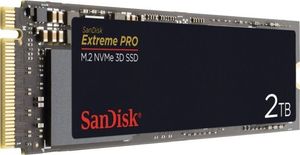 Dysk SSD SanDisk Extreme PRO 2 TB M.2 2280 PCI-E x4 Gen3 NVMe (SDSSDXPM2-2T00-G25) 2