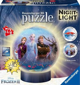 Ravensburger Ravensburger 3D Puzzle-Ball Frozen 2 Nightlight - 11141 1