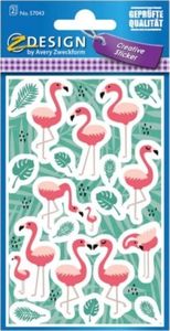 Avery Zweckform Naklejki papierowe - Flamingi 1