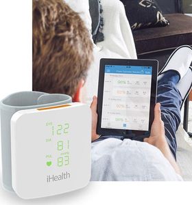 Ciśnieniomierz iHealth iHealth Networked Wrist Blood Pressure Monitor View BP7S (white / light gray) 9