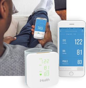 Ciśnieniomierz iHealth iHealth Networked Wrist Blood Pressure Monitor View BP7S (white / light gray) 10