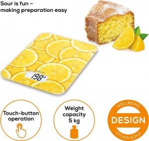 Waga kuchenna Beurer KS 19 Lemon 2