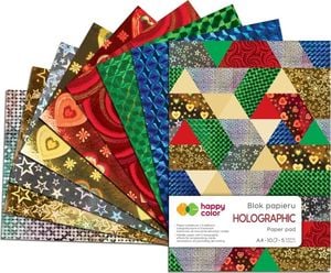 Happy Color Blok A4/10K Holographic 70g HAPPY COLOR 1