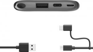 Powerbank Hama Power Pack LED6S 6000 mAh Szary 2