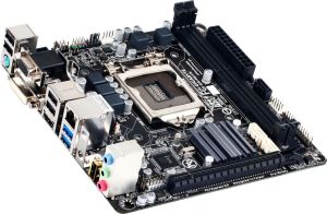 Płyta główna Gigabyte GA-H81N, H81, DualDDR3-1600, SATA3, HDMI, DVI, mITX (GA-H81N) 2