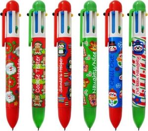 Incood Długopis świąteczny 6-kolorowy (36szt) 1