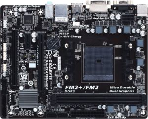 Płyta główna Gigabyte GA-F2A78M-HD2, A78, DualDDR3-2133, SATA3, RAID, HDMI, DVI, mATX (GA-F2A78M-HD2) 2